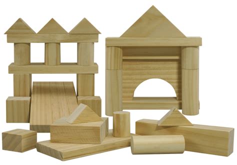 Large Wooden Blocks - Educational Play