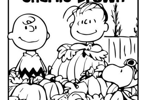 Charlie Brown Halloween Coloring Pages Halloween Coloring Book