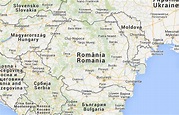 ﻿Mapa de Rumanía﻿, donde está, queda, país, encuentra, localización ...