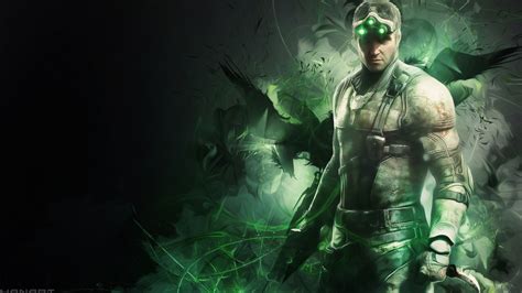 Sam Fisher Green Background Hd Tom Clancys Splinter Cell Blacklist