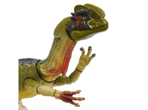Jurassic Park Amber Collection Dilophosaurus From Mattel