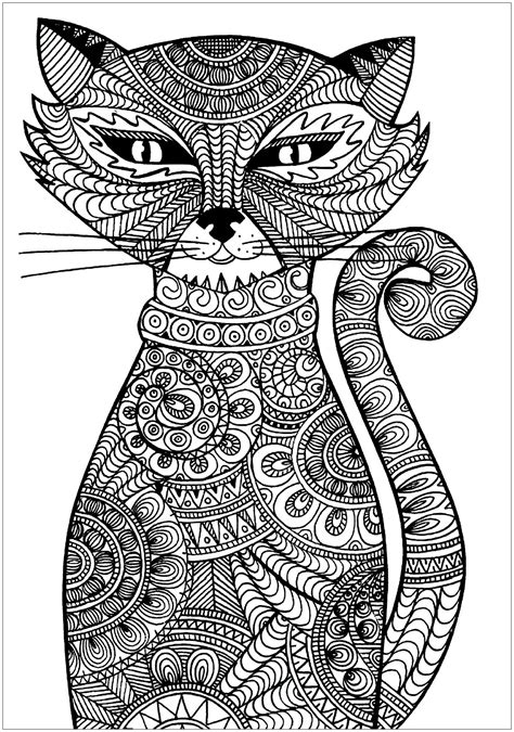 pet coloring pages  adults