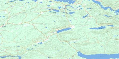 Bridge Lake Bc Free Topo Map Online 092p07 At 150000