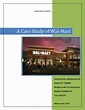 (PDF) History and the complete Market and Competitor Analysis of Wal ...
