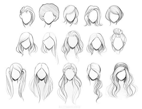 How To Draw Hair Learn To Draw Drawing Techniques Dra