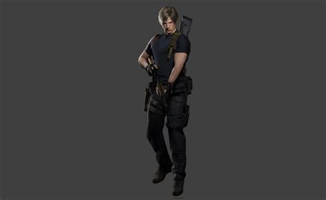 Leon S Kennedy From Resident Evil 4 Remake Costume Carbon Costume