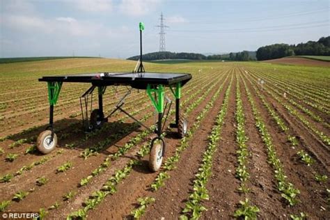 New Weed Killer Robot Scours The Fields And Takes Out Weeds