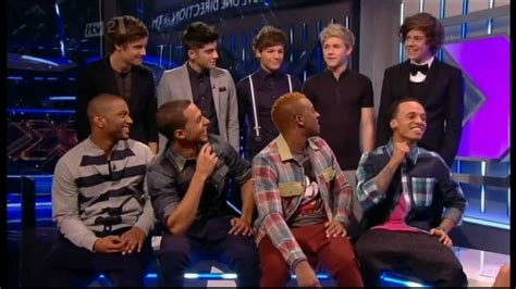 One Direction And Jls Xtra Factor Interview Funny Youtube
