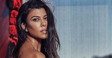 kourtney kardashian strips completely naked for sultry gq mexico cover shoot mirror online