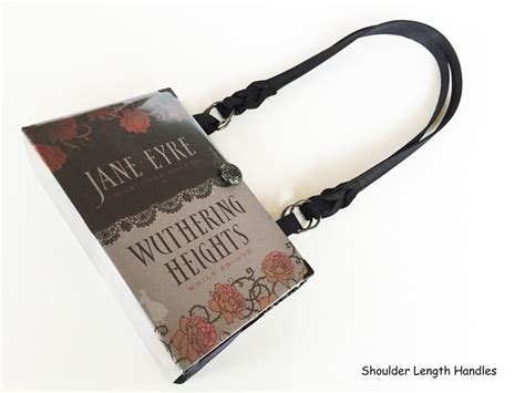 Jane Eyre Book Purse Wuthering Heights Book Cover Handbag Etsy