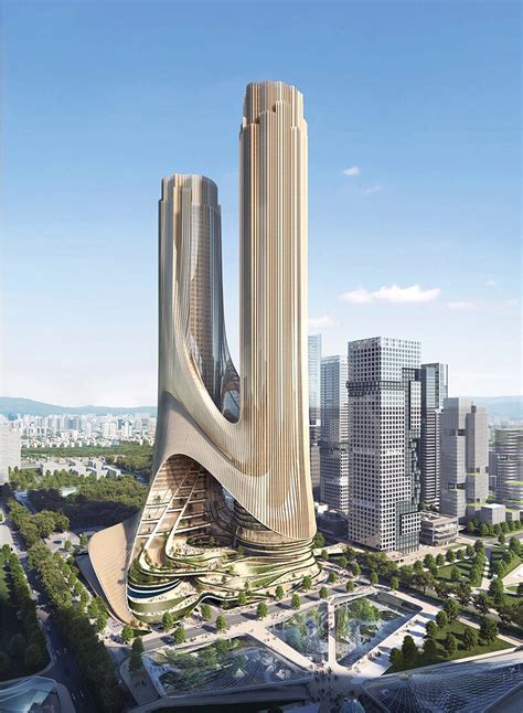 Zaha Hadid Architects Tower C At Shenzhen Bay Super Headquarters Base