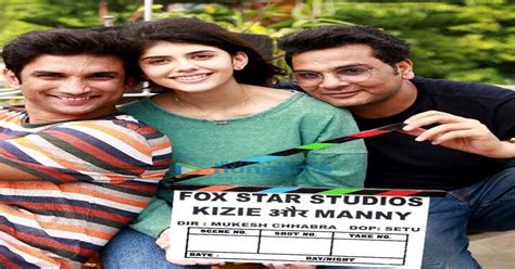 ‘kizie Aur Manny Heres The First Glimpse Of Sushant Singh Rajput And Sanjana Sanghi From The
