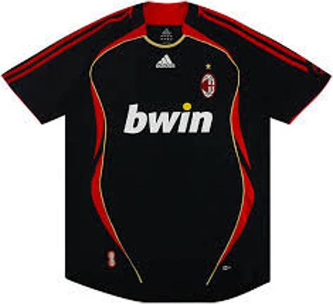 Ac Milan Football Shirt Retro 2006 With Kaka Named Etsy