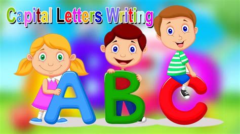 Capital Letters Writing How To Write Abc For Kids Upper Case