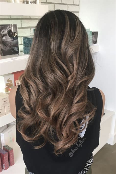 As many asian women know, it's hard to dye thick hair that tends to resist color. Trendy Hair Highlights : Asian balayage ombré. | Balayage ...