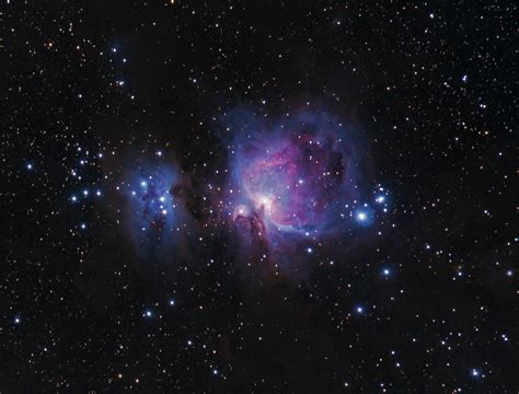 Orion Nebula With Hdr Rastrophotography