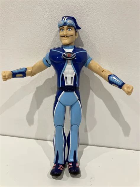 Lazy Town Sportacus Talking Articulated Figure Toy 21 Cm Mattel 2004 £