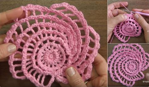 Easy Rose Flower Free Crochet Pattern And Tutorial Your Crochet