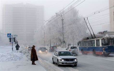 Ukraine And Russia Hit By Extreme Cold Snap And Heavy Snow