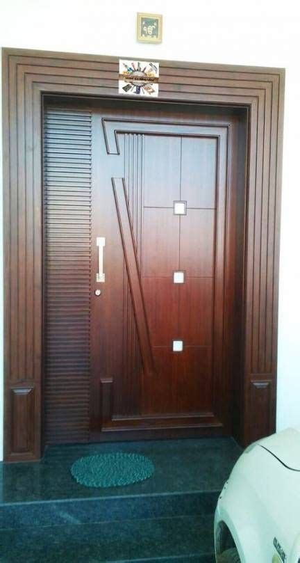 Simple new wood door design. New Main Door Entrance Front Entry Simple Ideas #door ...