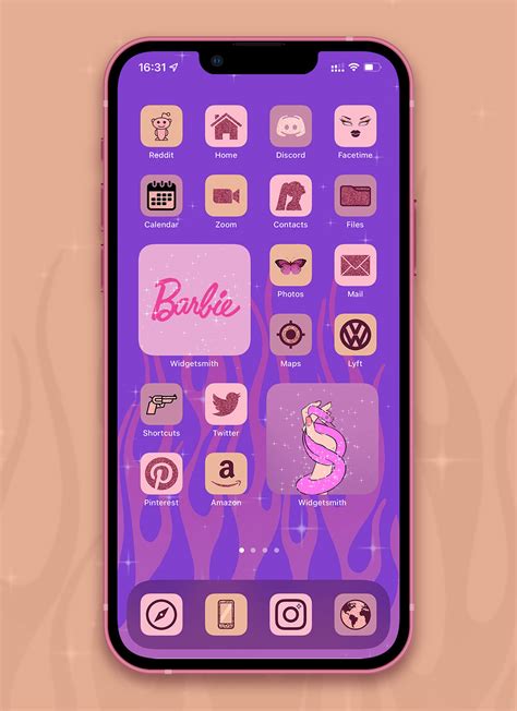 Pink Baddie Aesthetic App Icons Ios 14 Baddie Wallpapers And Icons Free