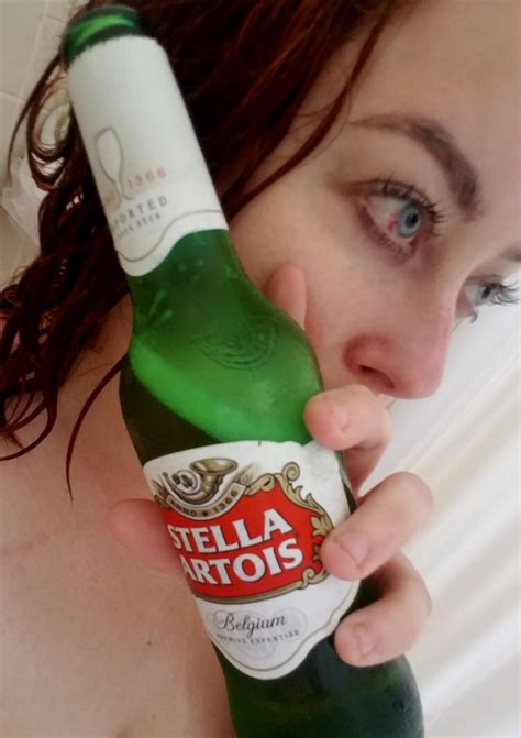 been a day last minute shower beer with a stella r showerbeer