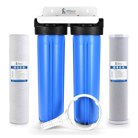 Whole House Filtration System Complete Bb Size 20 Dual Stage