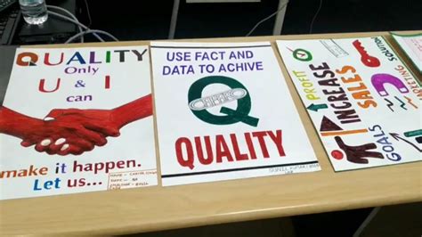 Quality Poster And Slogan Making Competition On Quality Month Nov20