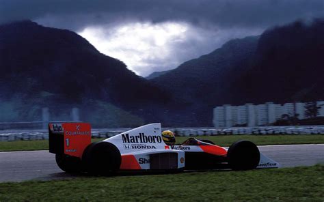 The Great Ayrton Senna Sports Aesthetic Open Road Race Track