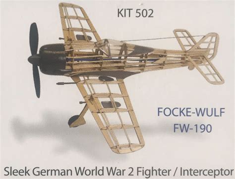 Guillows Focke Wulf Fw 190 Kit