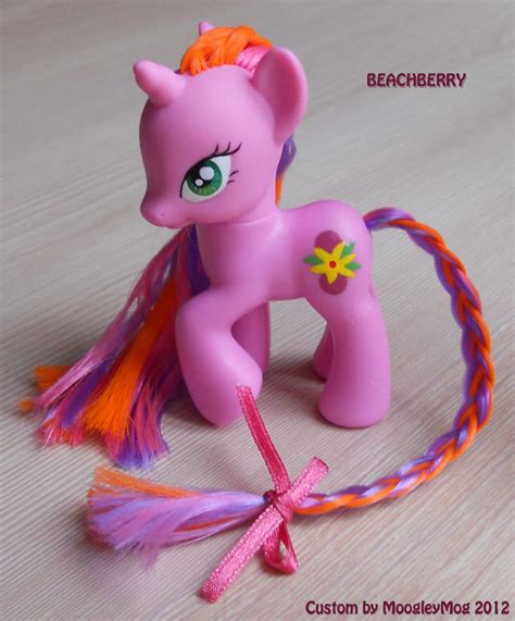 My Little Pony Custom G4 Beachberry By Moogleymog On Deviantart