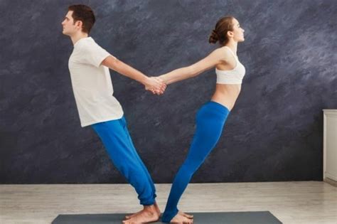 The definition of yoga is to yoke or unite. 12 easy yoga poses for two people