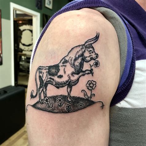 Personalize it with photos & text or purchase as is! Ferdinand the Bull Tattoo - Because no, I'm not going to ...