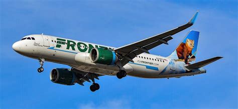 N328fr Frontier Airlines Airbus A320 251neo Sn 8118 Scout The Pine