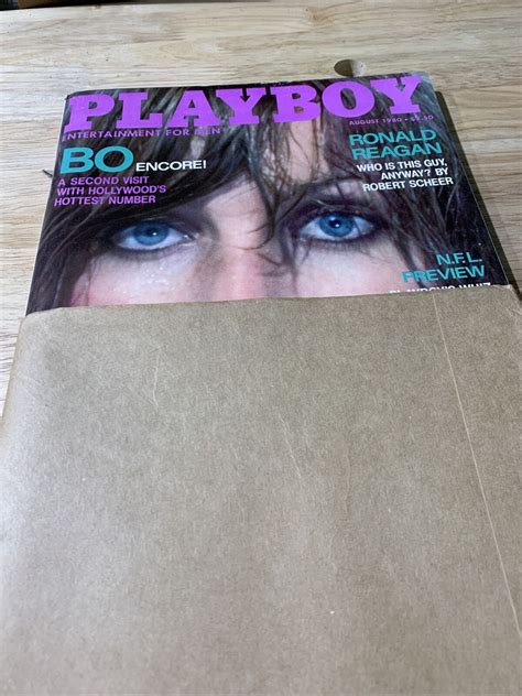 Mavin Vintage Playboy Magazine August Bo Derek Excellent Condition