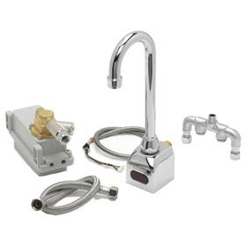 You will find faucets allowing you to choose between auto or manual settings. Krowne 16-190 - Royal Faucet - Single Point - Wall Mount ...