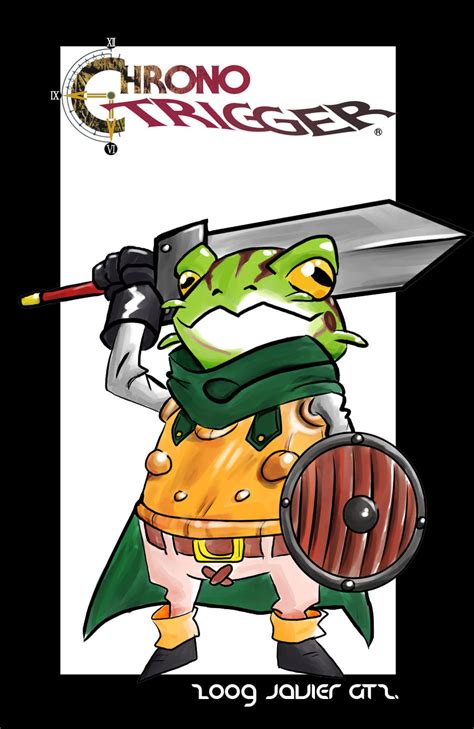 Chrono Trigger Frog By Exeivier On Deviantart