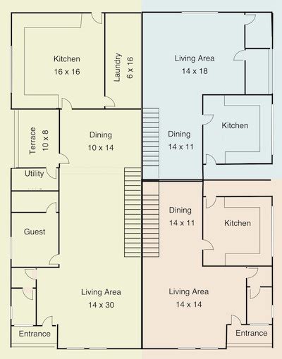 Simple 3 Bedroom Flat Plan Drawing In Nigeria Building Plan For 3