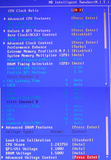 Gigabyte Ga P Ud Pcstats Review Overclocking The Bclk Bios