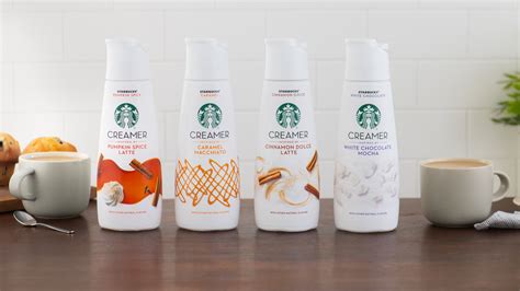 Starbucks Launches Its 1st Line Of Coffee Creamers In Popular Drink