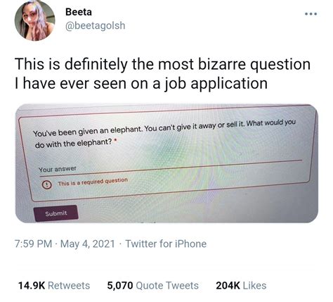 This Job Application Know Your Meme
