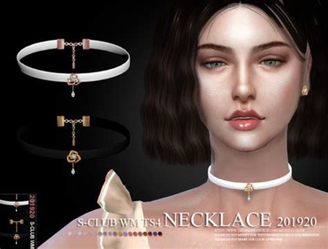 S Club Ts4 Ll Necklace 202019 The Sims 4 Catalog
