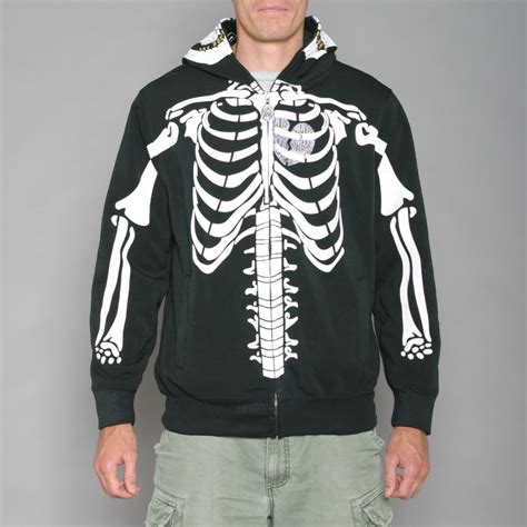 Level Sportswear Mens Skeleton Hoodie Jacket Overstock™ Shopping