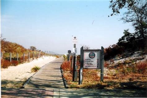 entrance to sandy hook s gunnison beach the jersey shore s nude beach picture of sandy hook