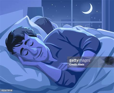 Man Sleeping Bed Dark Photos And Premium High Res Pictures Getty Images