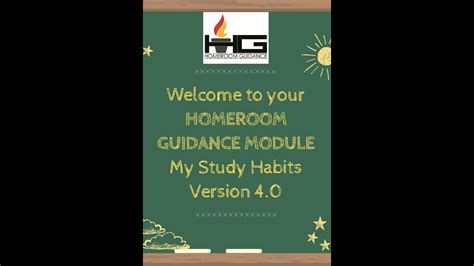 Homeroom Guidance For Grade 9 Quarter 1 Module 1 Youtube