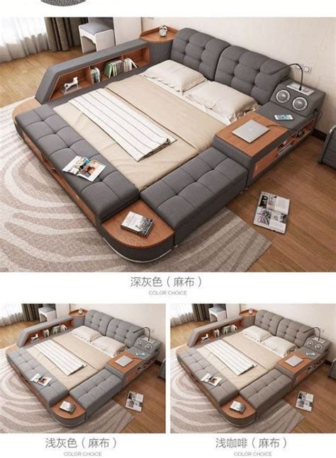 There are also gadgets which are not made specifically with the bedroom in mind but compliment it perfectly. Pin by Elizabeth on Save | Bedroom gadgets, Bed design ...