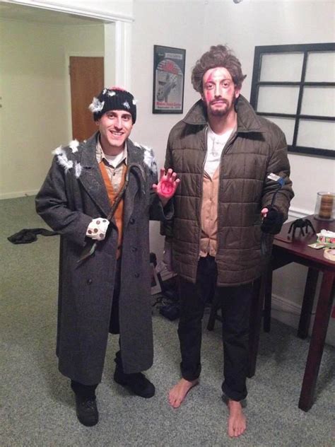 Harry And Marv From Home Alone For Halloween Costumes Nailedit Couples Halloween Outfits