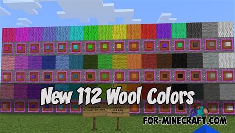 Minecraft Wool Colors