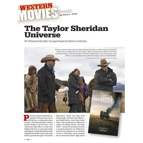 True West Magazine September 2023 Yellowstone Cowboys